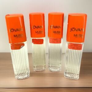 4 Jovan Musk for Women Cologne Spray, 2.0 oz-60 ml New